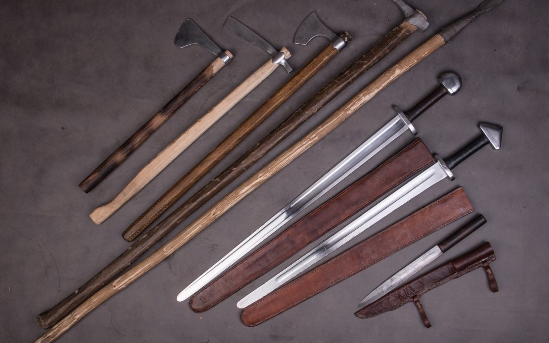 O broni i sposobie walki we wczesnym średniowieczu